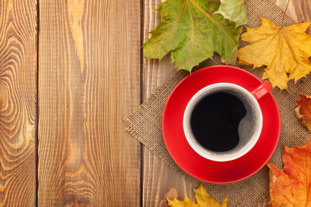 Coffee Cup in Autumn