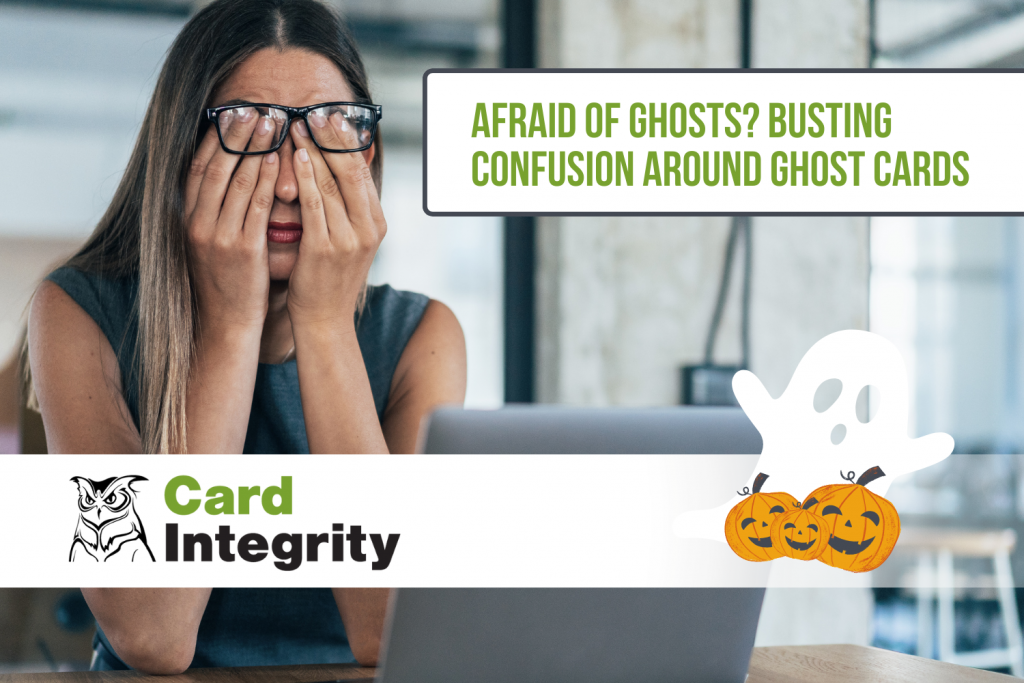 Ghost cards causing trouble for a procurement manager.
