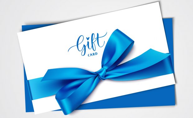 Gift card to employee