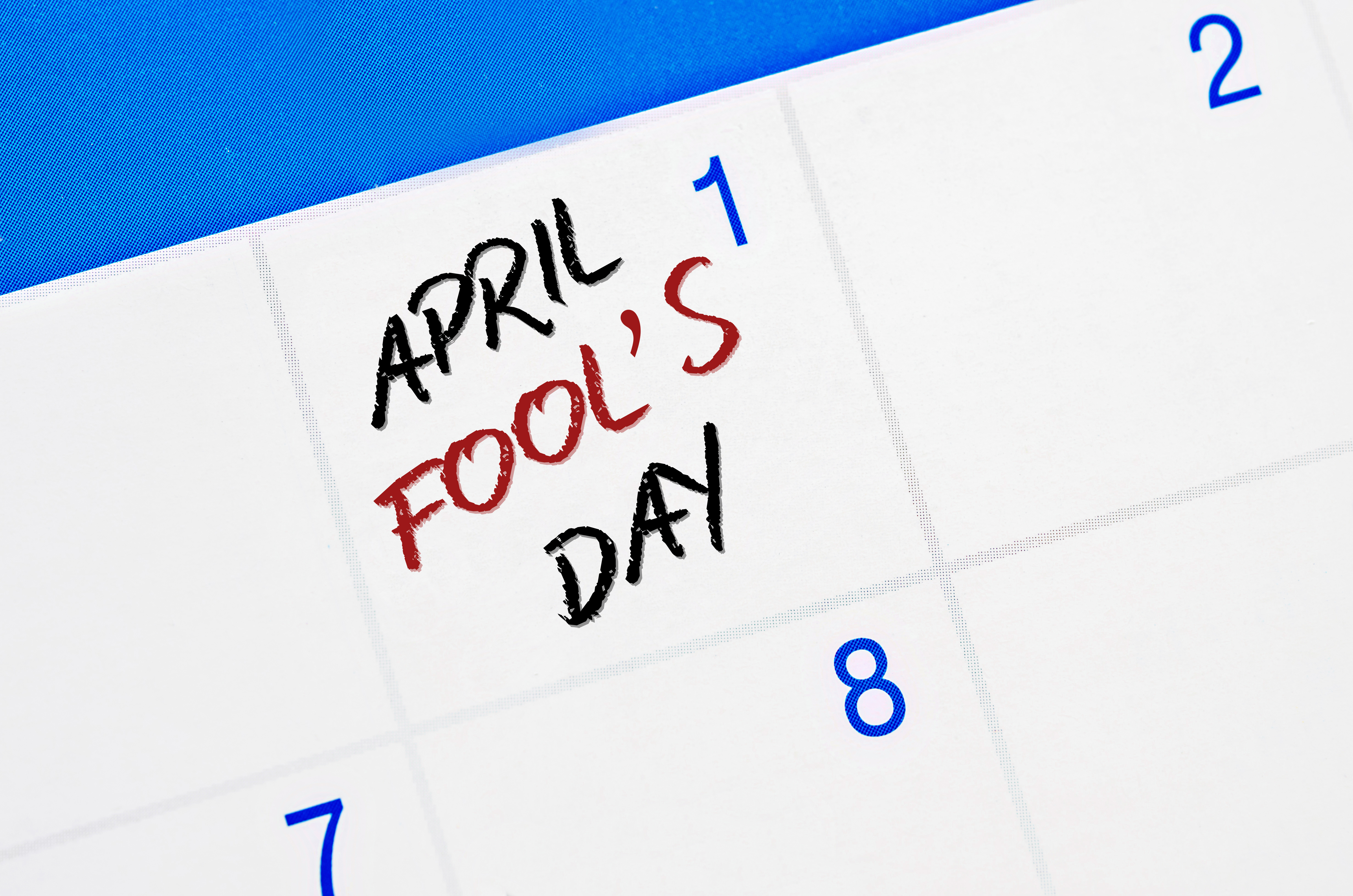 Calendar April Fool's Day