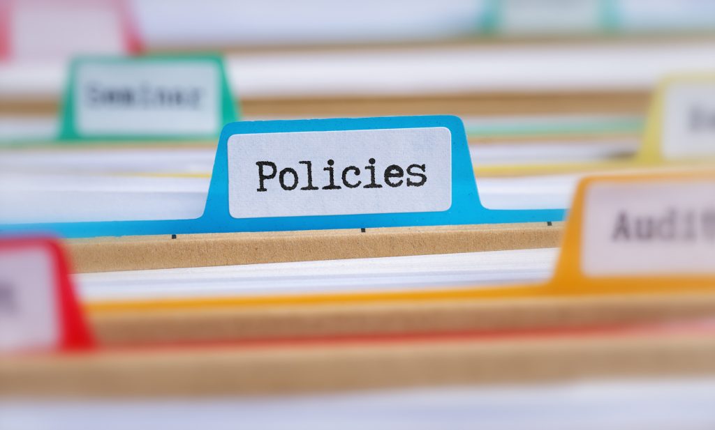 Policies and Procedures