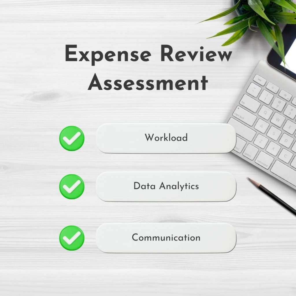Expense review assessment