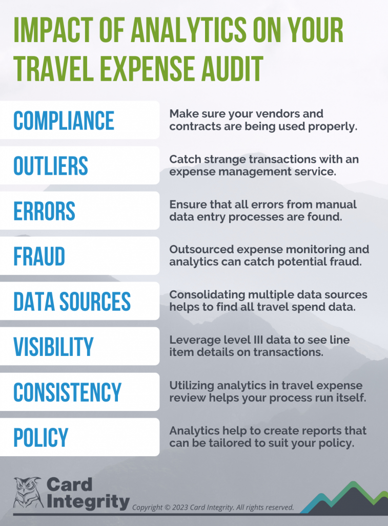 audit travel expenses