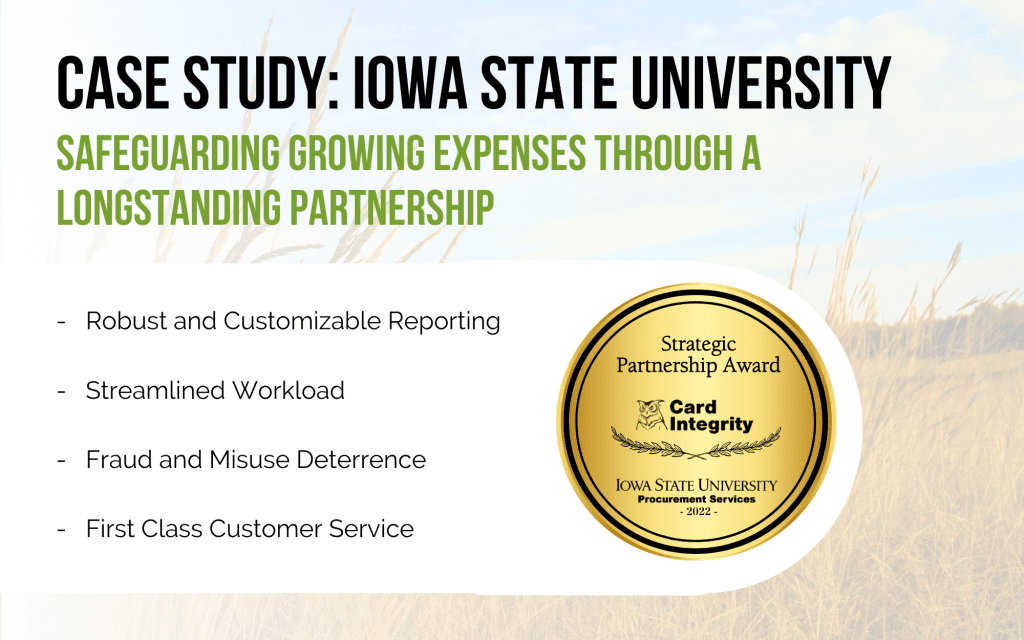 Iowa State University/Card Integrity case study preview