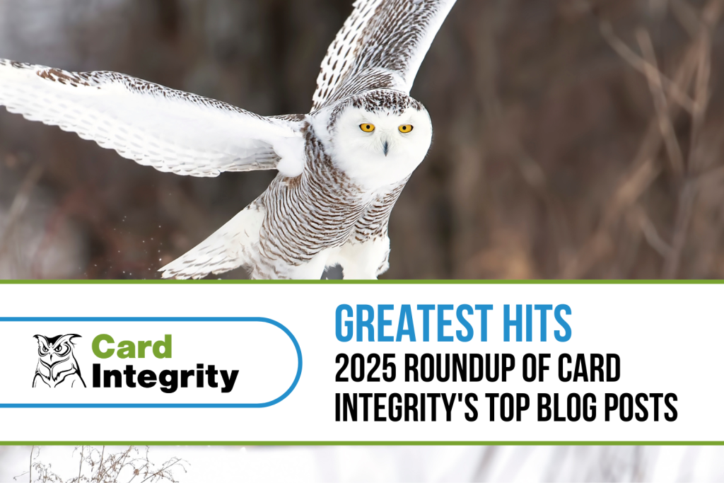 Greatest Hits 2025 Blog Posts and Articles from Card Integrity