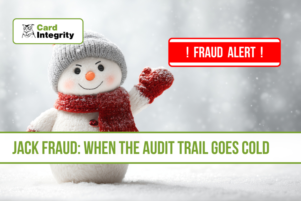 Jack Fraud: When the Audit Trail Goes Cold