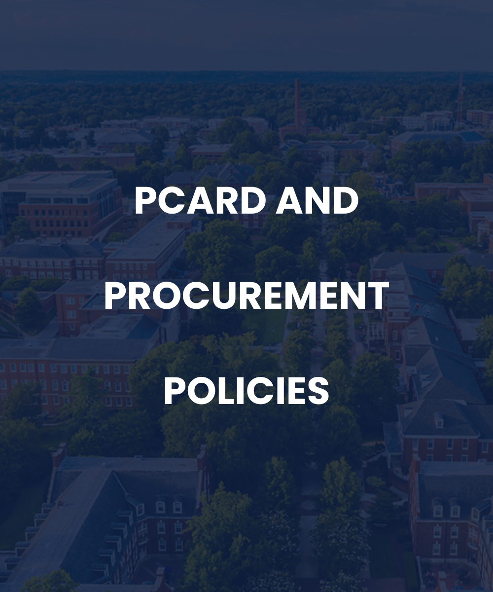 Procurement Policies