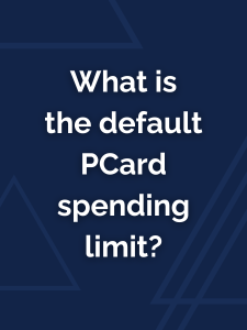 How do I get a PCard?