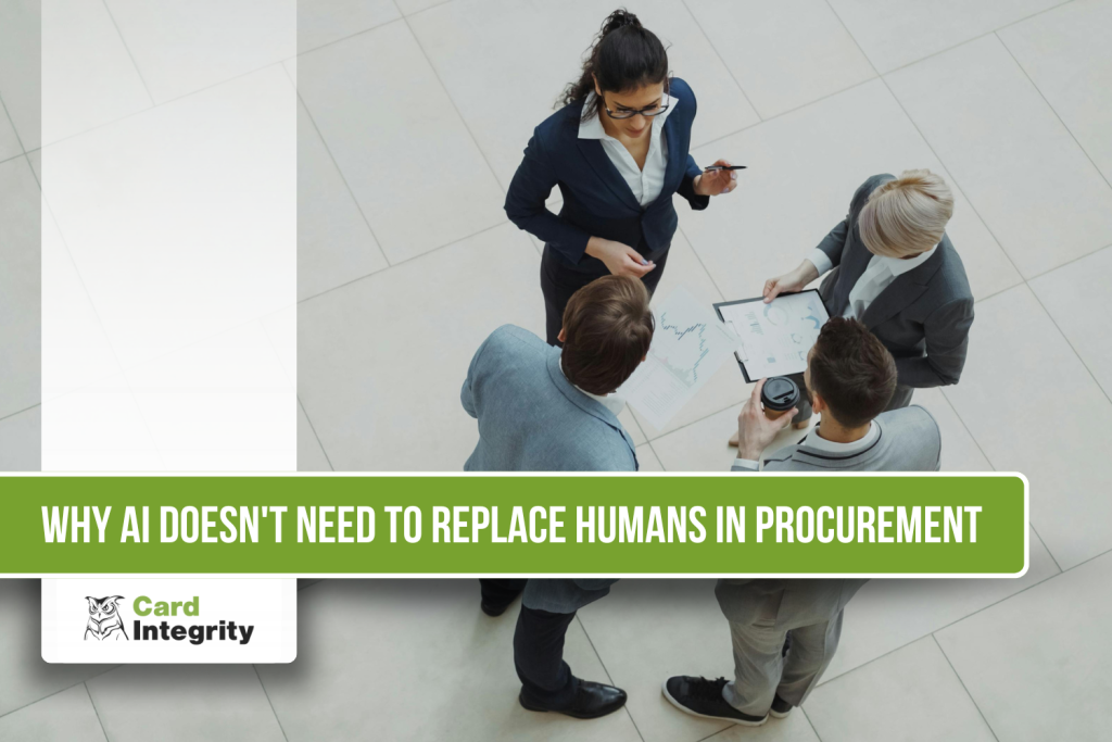 Why AI doesn't need to replace humans in procurement