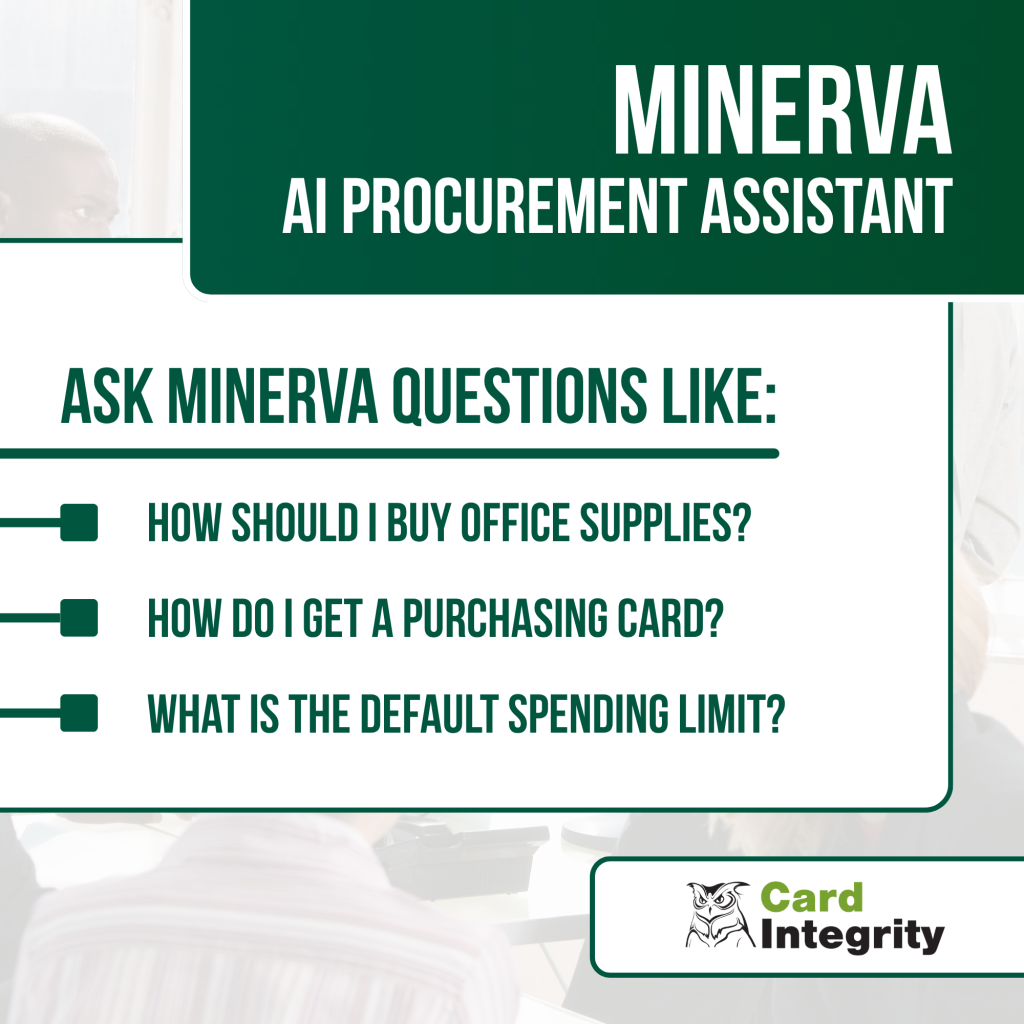 Minerva AI procurement assistant